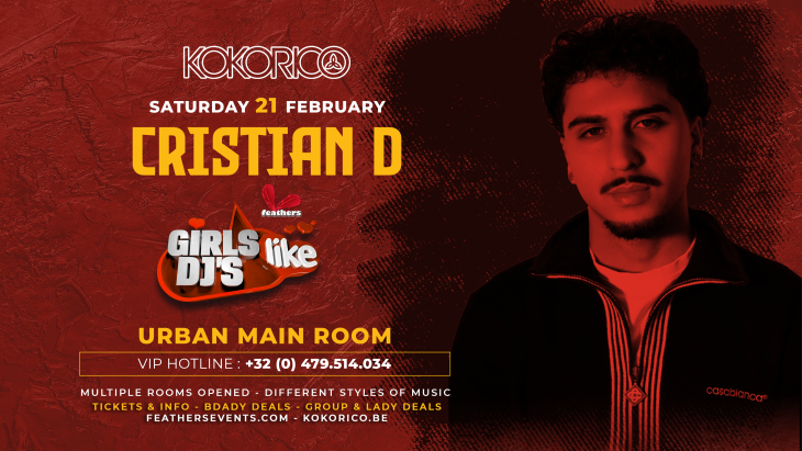 Girls Like Djs in Kokorico Cristian D (live)