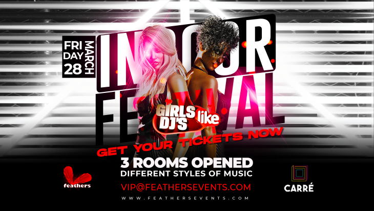 Girls Like Djs at Carré - Indoor Festival