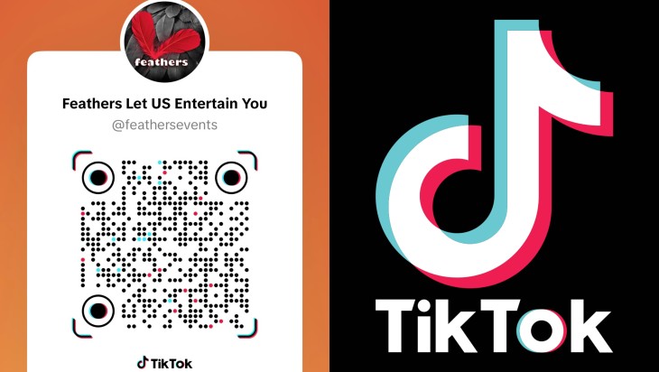 Feathers op TIKTOK