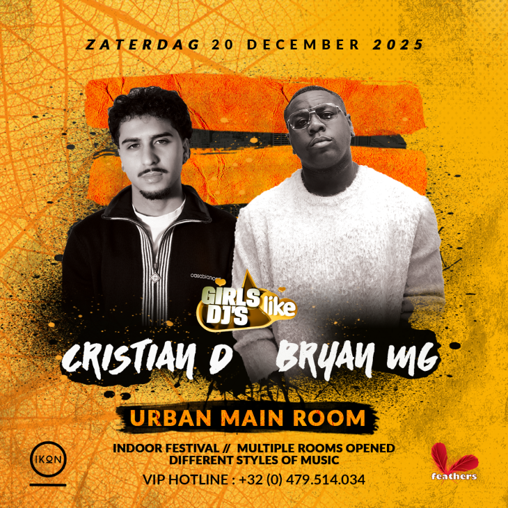 Cristian D & Bryan MG live at IKON Antwerp