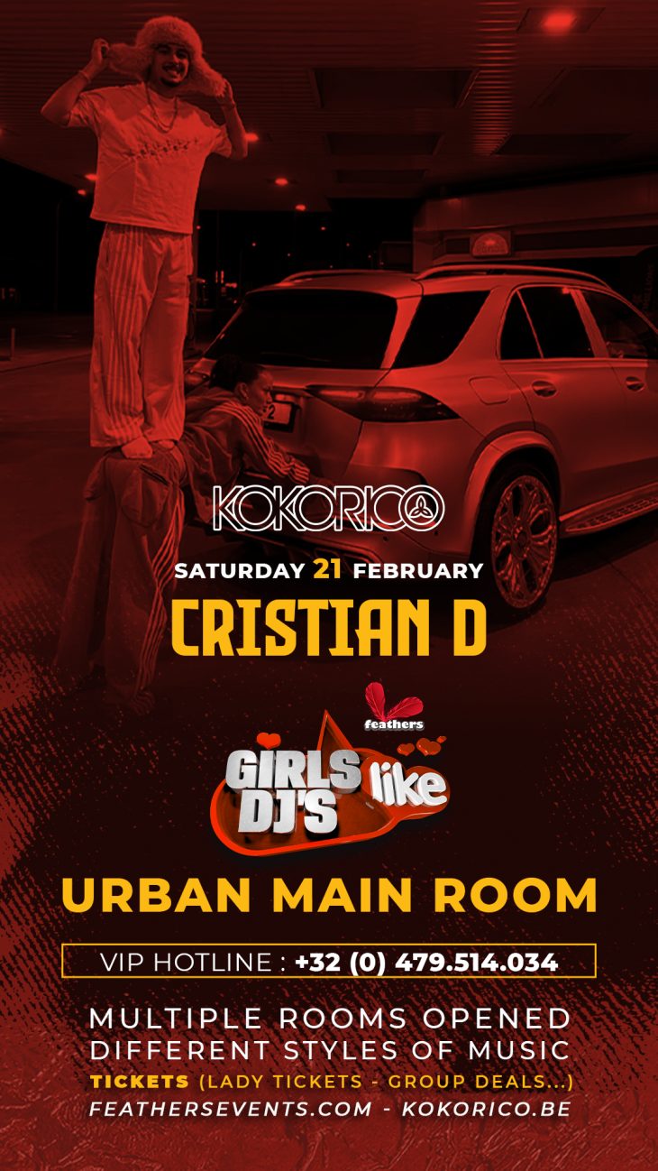 Girls Like Djs in Kokorico Cristian D (live)