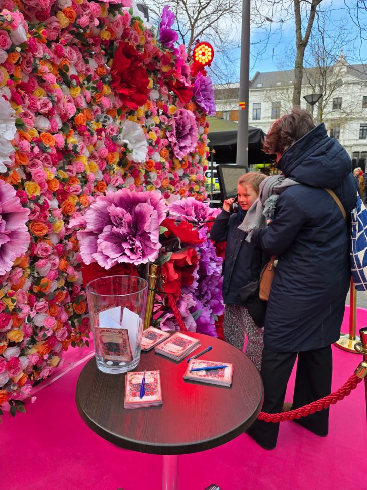Valentijn Pop Up activatie Antwerpen