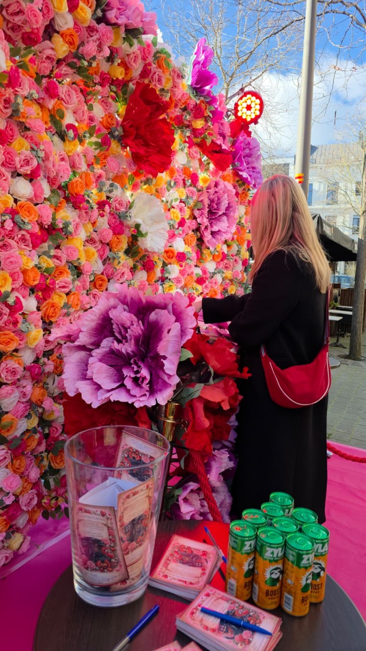 Valentijn Pop Up activatie Antwerpen