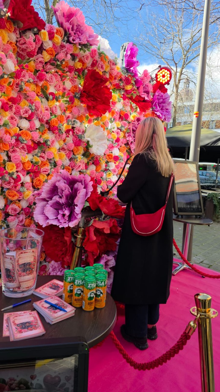 Valentijn Pop Up activatie Antwerpen