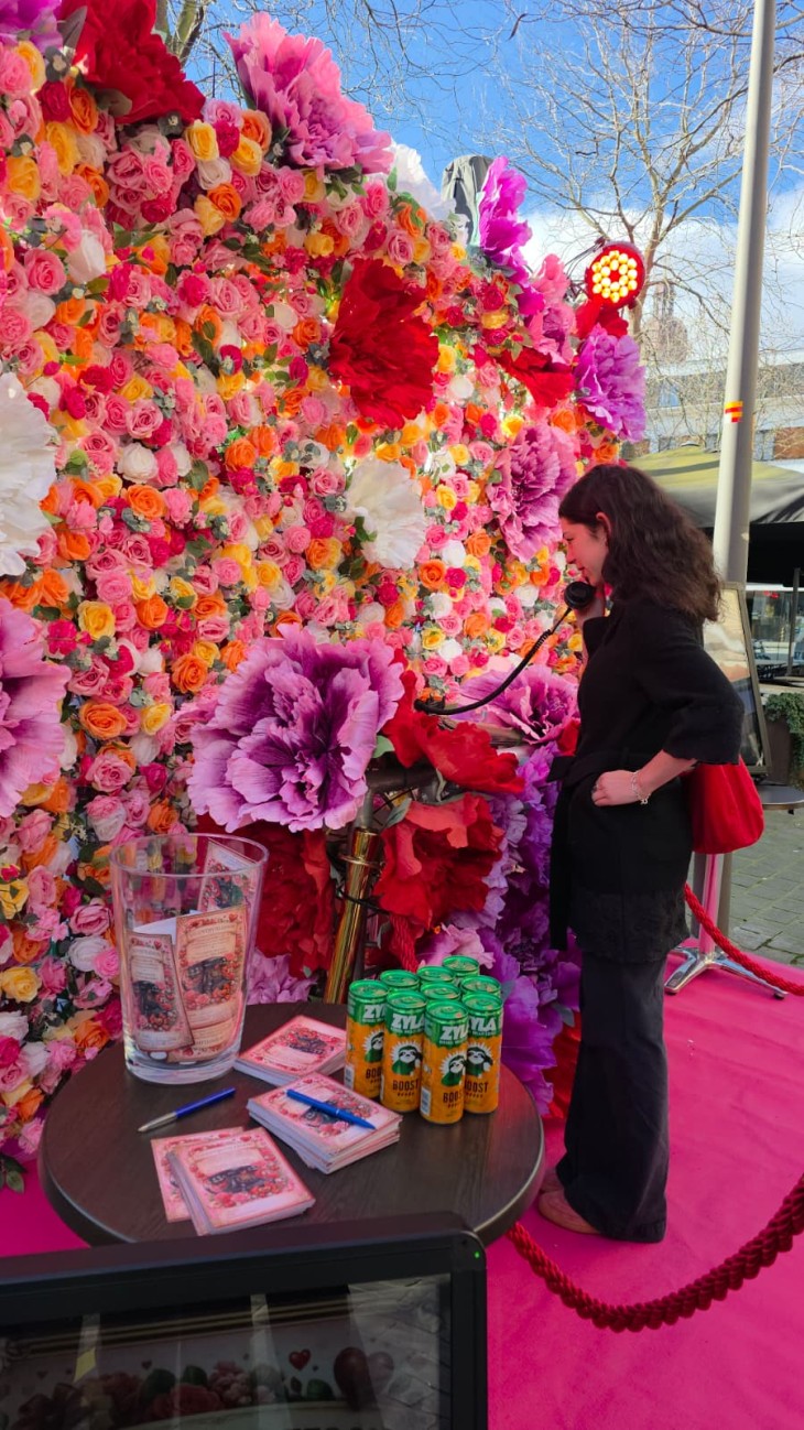 Valentijn Pop Up activatie Antwerpen