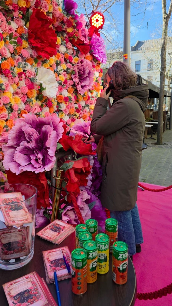 Valentijn Pop Up activatie Antwerpen