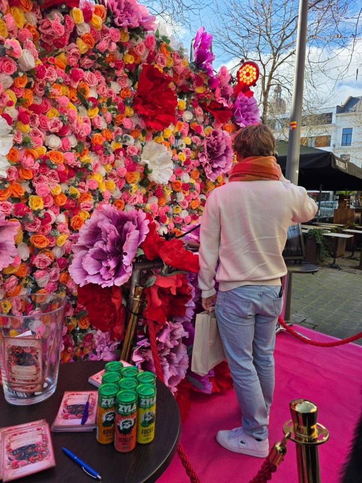 Valentijn Pop Up activatie Antwerpen